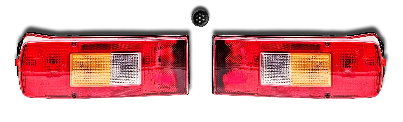 OEM Rear Tail Light Set 5-Function Lamps for Volvo FH12 FH16 FM9 FM12 Trucks 2012+