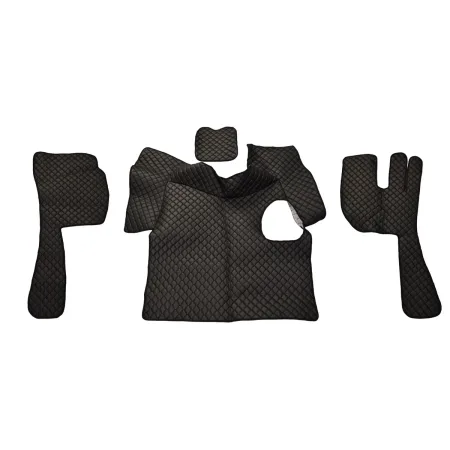 Premium Floor Cabin Mats for Scania R 2013-2016 Manual Trucks – Eco Leather Floor Mats