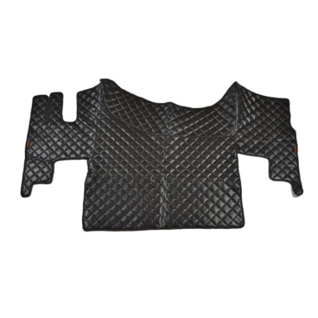 Eco Leather Floor Mats for Renault T (2013-2020) with Flat Floor, Automatic